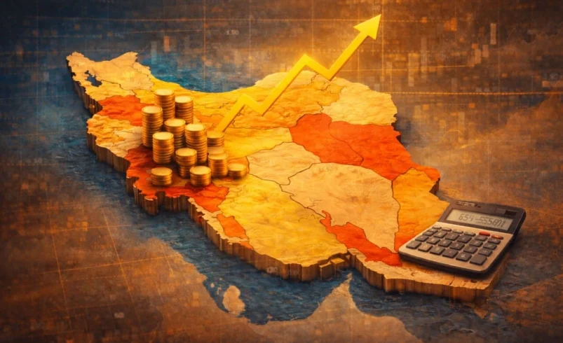 نقشه سهم استان‌ها از بودجه ۱۴۰۵؛ خوزستان در صدر توزیع اعتبارات استانی