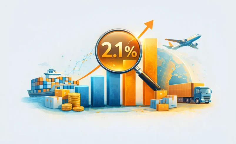 اینفوگرافیک سهم صادرات در رشد اقتصادی آبان ۱۴۰۴ و اثر منفی سرمایه‌گذاری ثابت