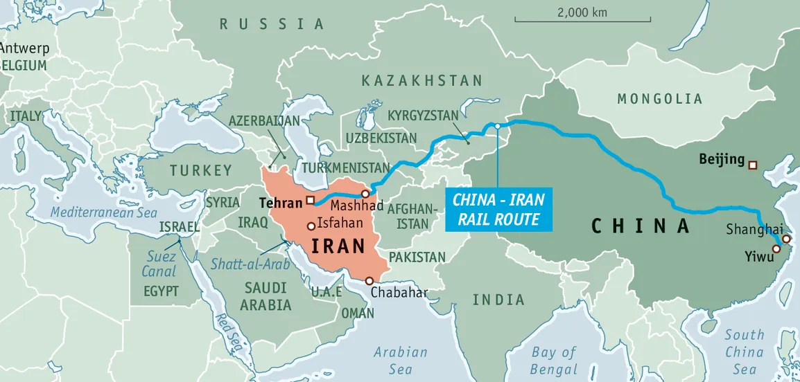 چرا توسعه کریدورها برای اقتصاد ایران مهم است؟ - تحلیل اقتصادی - چارسو اقتصاد نقشه کریدور راه ابریشم با حضور ایران