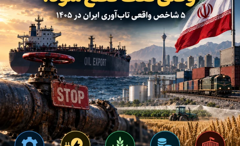 اقتصاد مقاومتی بدون نفت؛ ۵ شاخص واقعی تابآوری اقتصاد ایران در ۱۴۰۵ - تحلیل اقتصادی - چارسو اقتصاد اقتصاد مقاومتی ایران در سال ۱۴۰۵ و پنج شاخص تابآوری در صورت قطع صادرات نفت