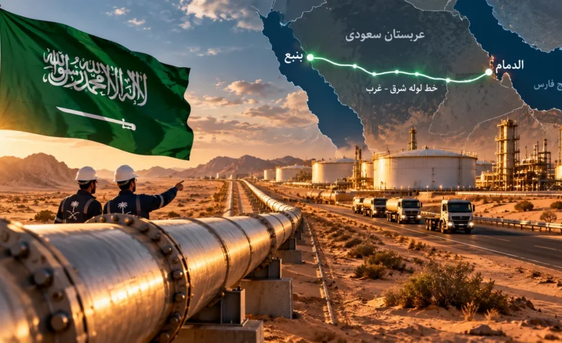 ازسرگیری انتقال نفت عربستان از خط لوله شرق-غرب به بندر ینبع