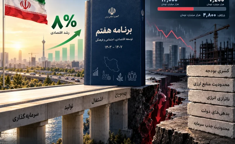 رشد ۸ درصدی برنامه هفتم چطور محقق می‌شود؟ ۲۷۰۰ همت سرمایه کم است