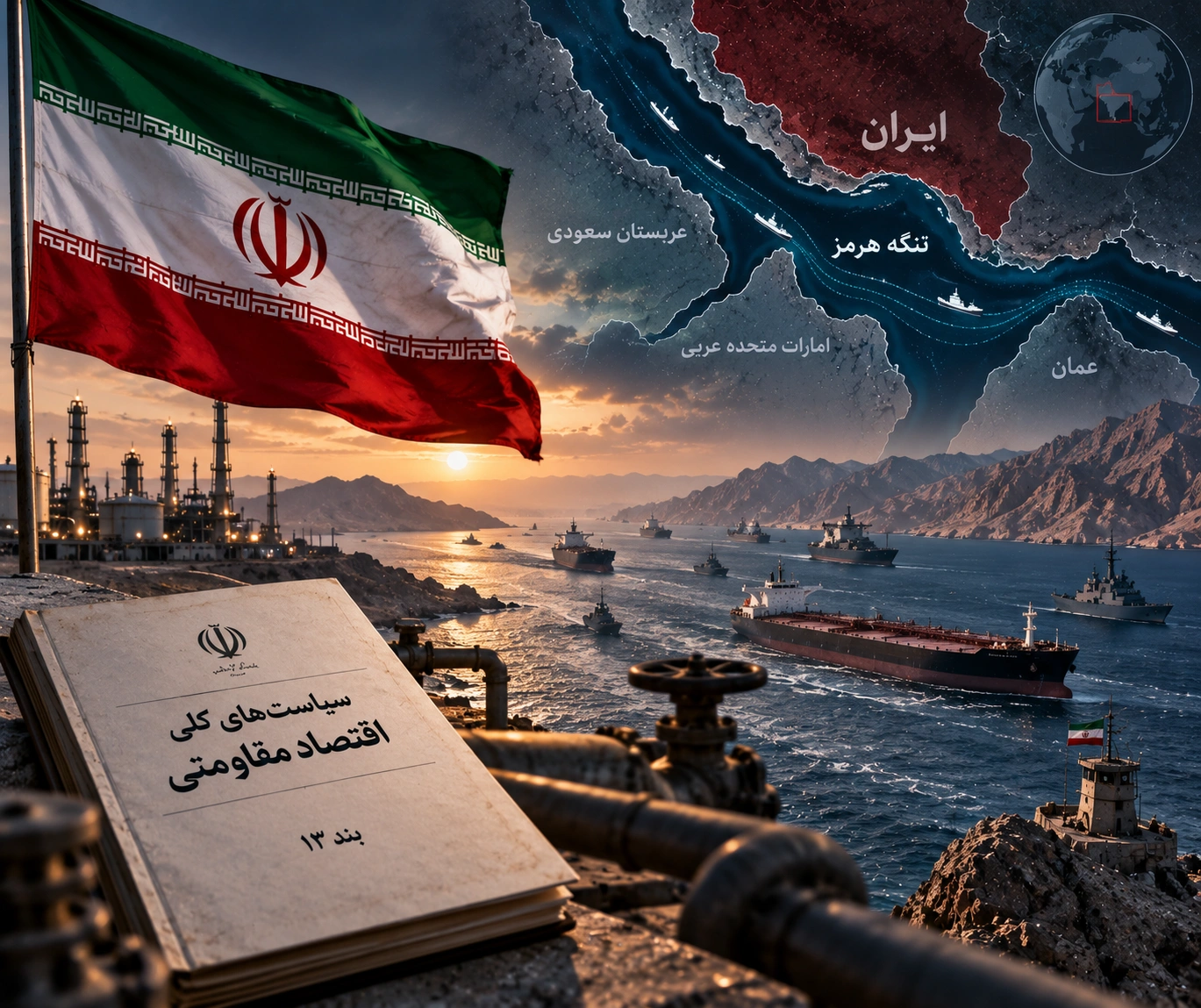 اقتصاد مقاومتی ۱۴۰۵ زیر آزمون هرمز؛ بند ۱۳ در برابر توقف صادرات نفت چه کرد؟