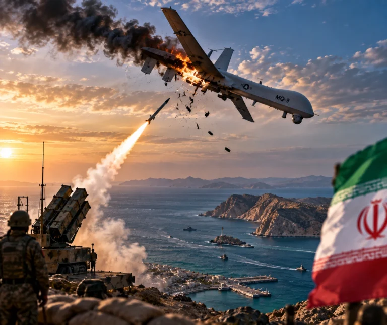 سپاه: پنجاه‌ودومین پهپاد MQ-9 آمریکا در آسمان قشم منهدم شد