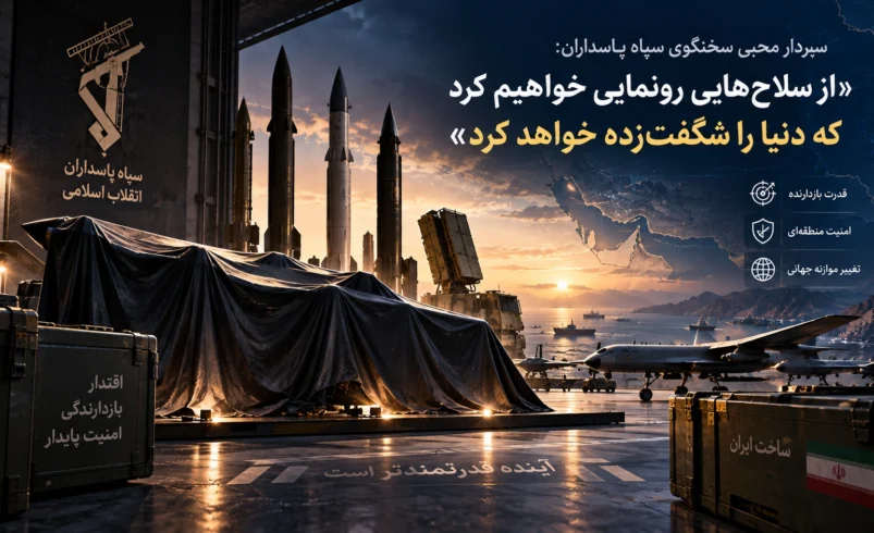 حسین محبی سخنگوی سپاه در اظهارات جدید درباره سلاح‌های تازه و تغییر جغرافیای جنگ