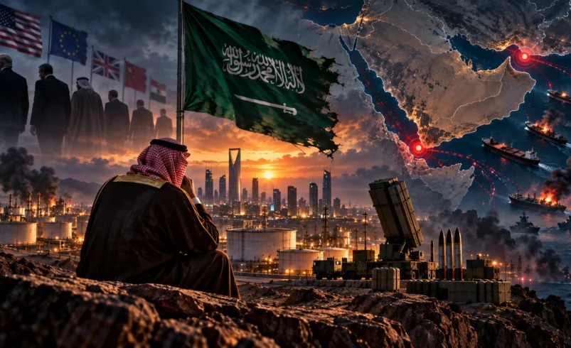 بحران عربستان سعودی میان تنگه هرمز، باب‌المندب و اختلال خط لوله نفت ینبع