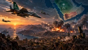 عربستان سعودی در حال بمباران یمن؛ ۲۸ حمله تازه به الجوف، مأرب و تعز