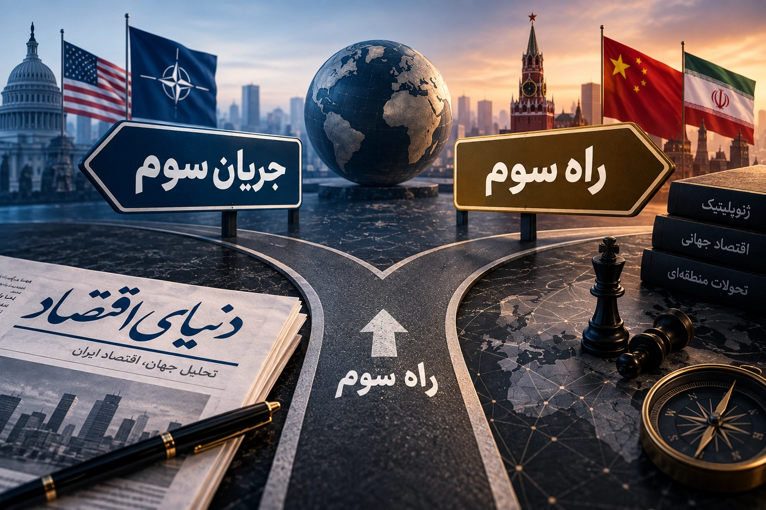 فرق جریان سوم اقتصاد با راه سوم دنیای اقتصاد چیست؟ مقایسه کامل دو مفهوم