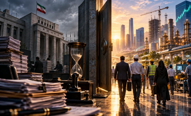 ماده ۵ برنامه هفتم اجرا شد؟ ضربالاجل مردمیسازی اقتصاد گذشت؛ آزمون سال سوم آغاز شد - تحلیل اقتصادی - چارسو اقتصاد ماده ۵ برنامه هفتم و ارزیابی اجرای مردمیسازی اقتصاد و واگذاری شرکتهای دولتی در سال ۱۴۰۵