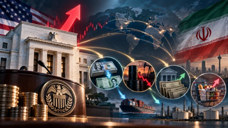 افزایش نرخ بهره آمریکا چه اثری بر تورم ایران دارد؟ ۶ مسیر از دلار تا نفت