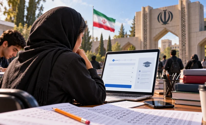 انتخاب رشته کنکور ۱۴۰۵ آغاز شد؛ فقط تا ۱۶ مهر برای ثبت ۱۵۰ انتخاب فرصت دارید