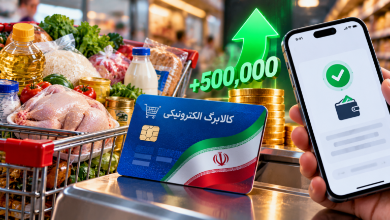 واریز ۵۰۰ هزار تومان کالابرگ تا فردا شب؛ چه کسانی مشمول‌اند و چطور استعلام کنیم؟