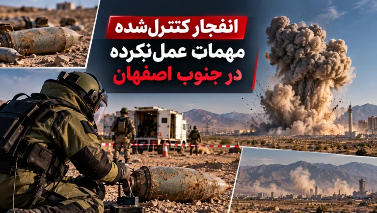 صدای انفجار اصفهان امروز برای چیست؟ توضیح ارتش درباره بهارستان و صفه