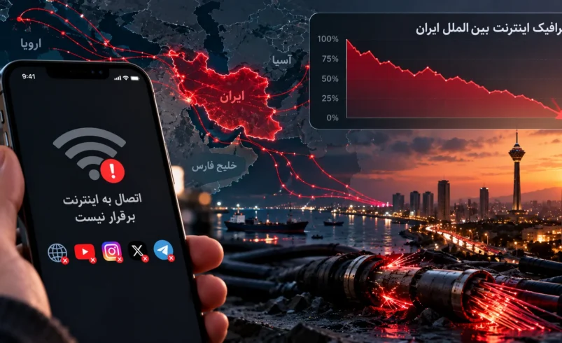 کندی اینترنت امروز ۳ آبان؛ اختلال در ۱۸ استان و تأیید کاهش عمدی سرعت