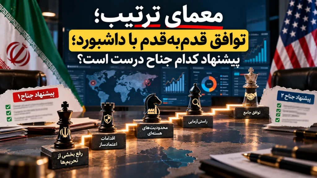 مذاکرات ایران و آمریکا؛ چه کسی اول قدم برمی‌دارد؟ طرح توافق با ۵ تضمین عملی