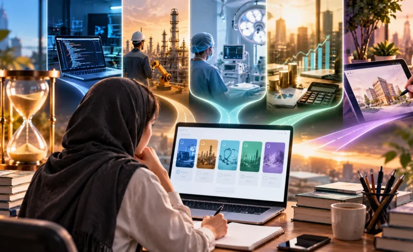 رشته‌های پربازار ۱۴۰۵ کدام‌اند؟ راهنمای انتخاب رشته با آمار واقعی بازار کار
