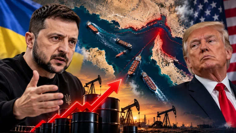 زلنسکی ادعای ترامپ درباره تنگه هرمز را زیر سؤال برد؛ دلیل گرانی نفت چیست؟
