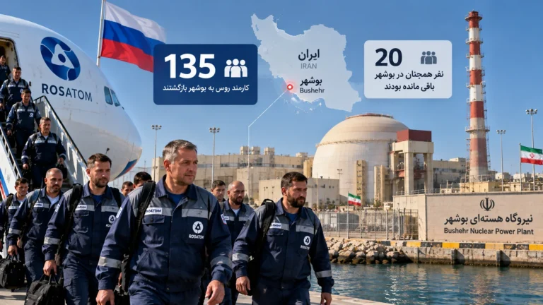 ۱۳۵ متخصص روس به نیروگاه بوشهر بازگشتند؛ تعمیرات واحد اول و ساخت دو واحد دیگر ادامه دارد