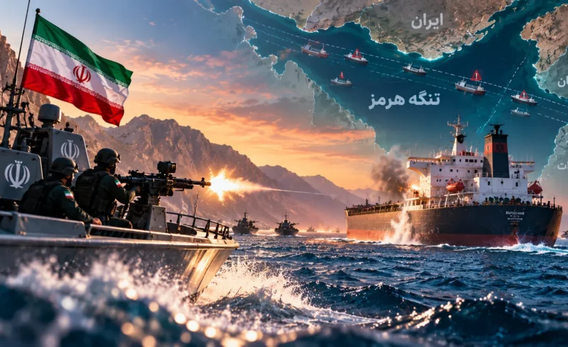 انفجار نفتکش حامل ۲ میلیون بشکه نفت در تنگه هرمز؛ سپاه چه اعلام کرد؟
