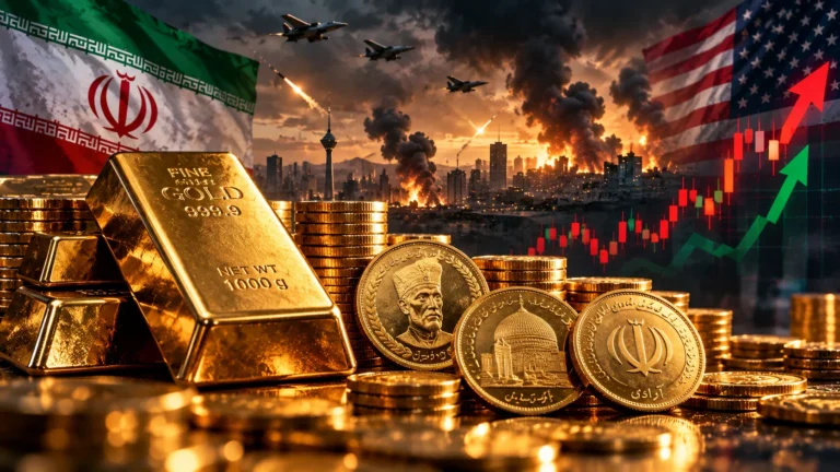 قیمت طلا و سکه امروز ۹ آبان؛ اگر جنگ شود سکه گران می‌شود یا ریزش می‌کند؟