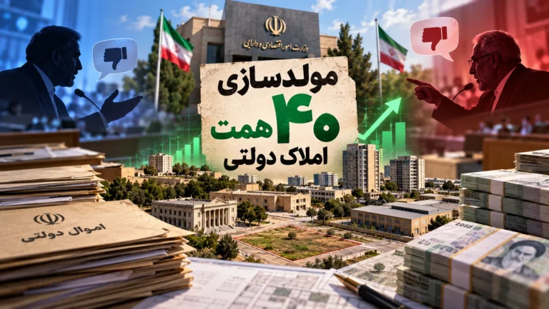 ۳۱۸۰ ملک مازاد دولت، فقط ۱۵۵ مورد مولدسازی؛ چرا این طرح به پول نرسید؟