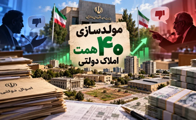 تصویرسازی مولدسازی دارایی‌های دولت و املاک مازاد؛ بررسی عملکرد بودجه و واگذاری اموال دولتی