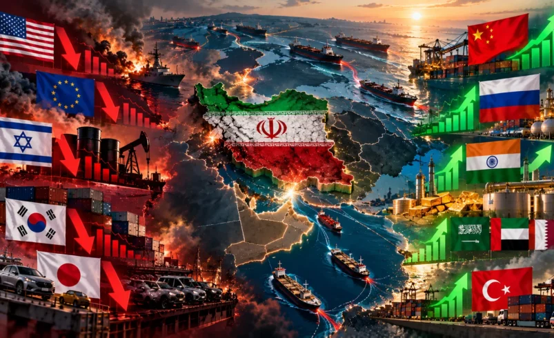 برندگان و بازندگان جنگ اقتصادی ۱۴۰۵؛ چه کسانی سود کردند و کدام کشورها ضرر دیدند؟