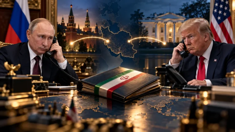 پوتین پیام ایران برای پایان جنگ را به ترامپ رساند؛ کرملین از هماهنگی با پزشکیان خبر داد