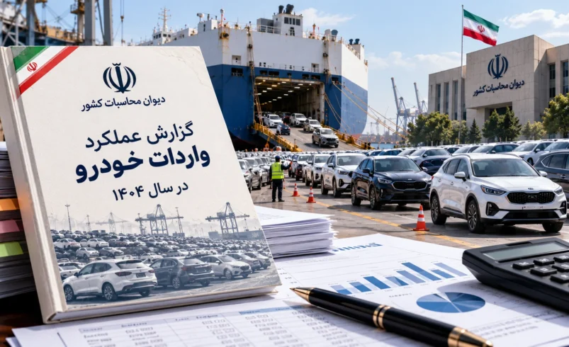 ۲۱۲ هزار ثبت‌سفارش، فقط ۶۲ هزار خودروی وارداتی؛ گزارش دیوان محاسبات از سال ۱۴۰۴